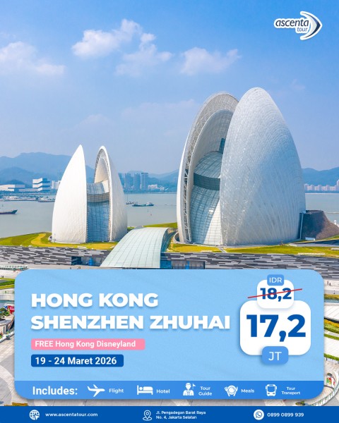 Tour Hong Kong Shenzhen Zhuhai LEBARAN 6D