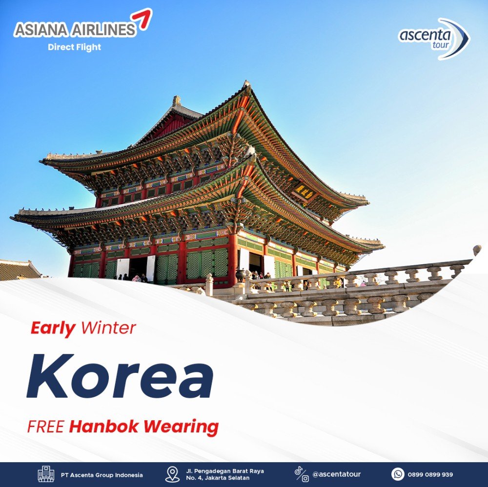 Tour Korea Seoul Nami Sorak 6D4N